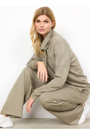 SoyaConcept - Banu 33 Styllish Lounging Sweatpants - Dusky Green