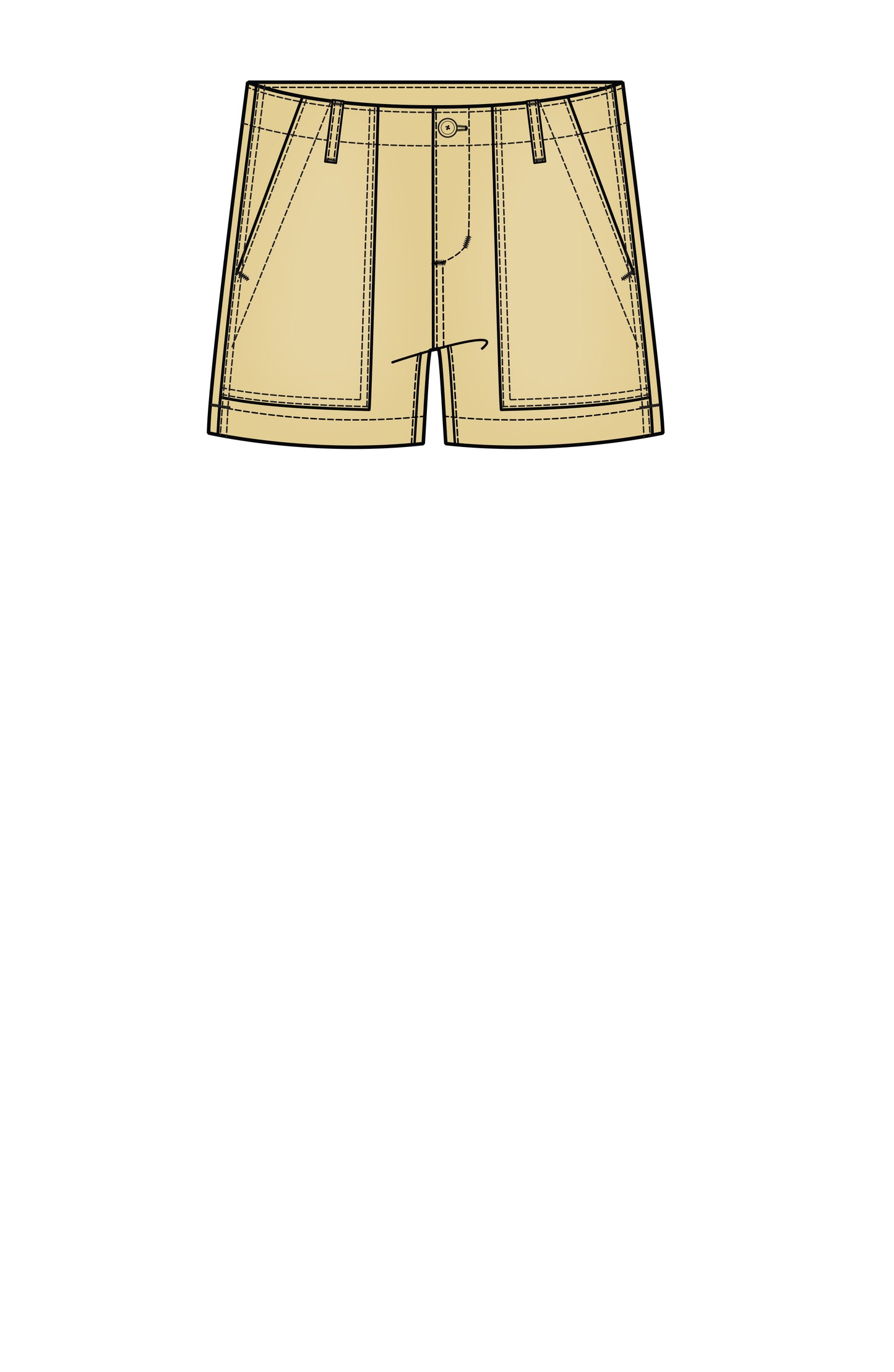 UTILITY SHORT WITH FLAP POCKETS