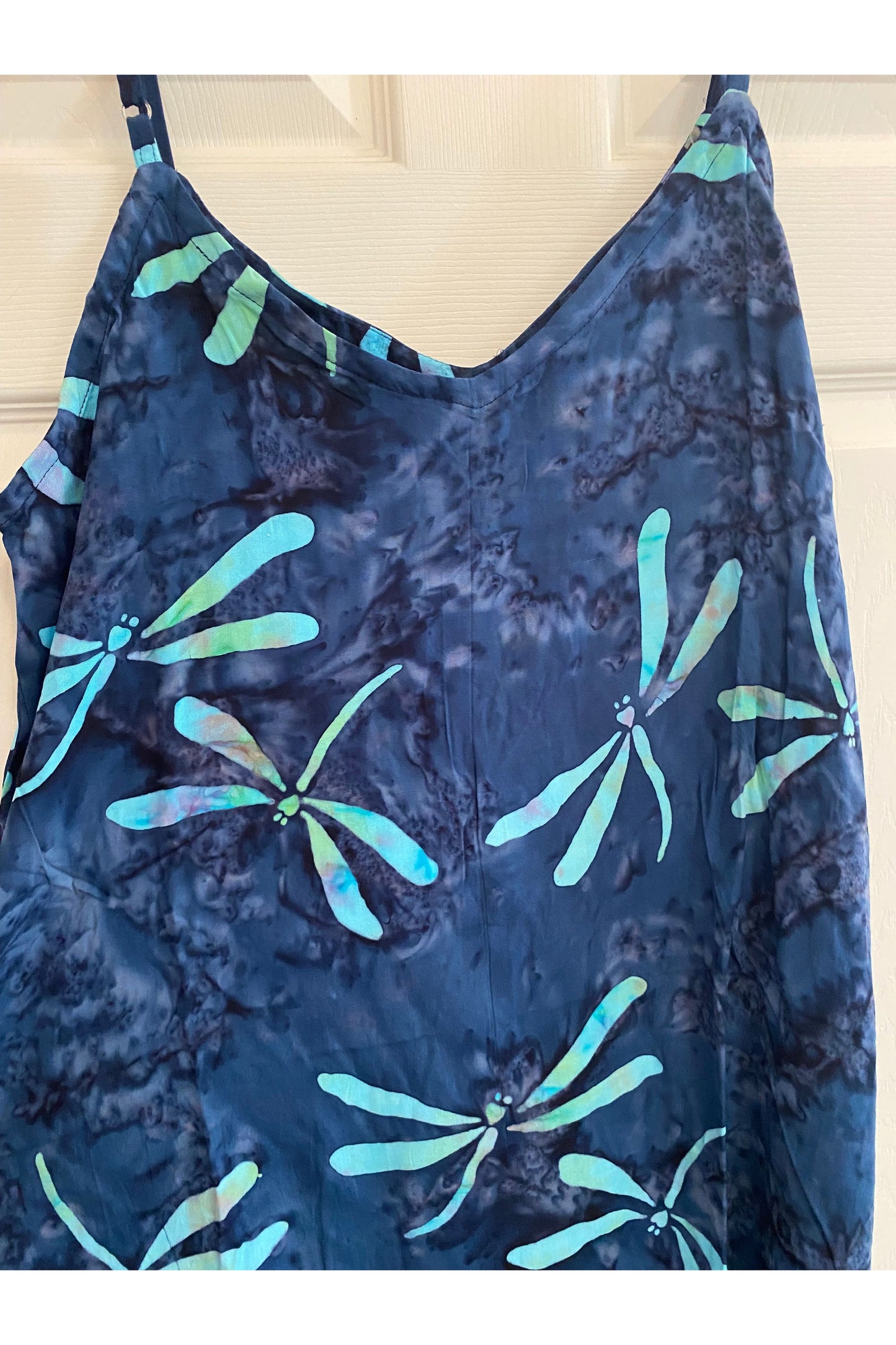 Hand Kreation - Dragonfly Maxi Dress with Adjustable Straps - Y8983