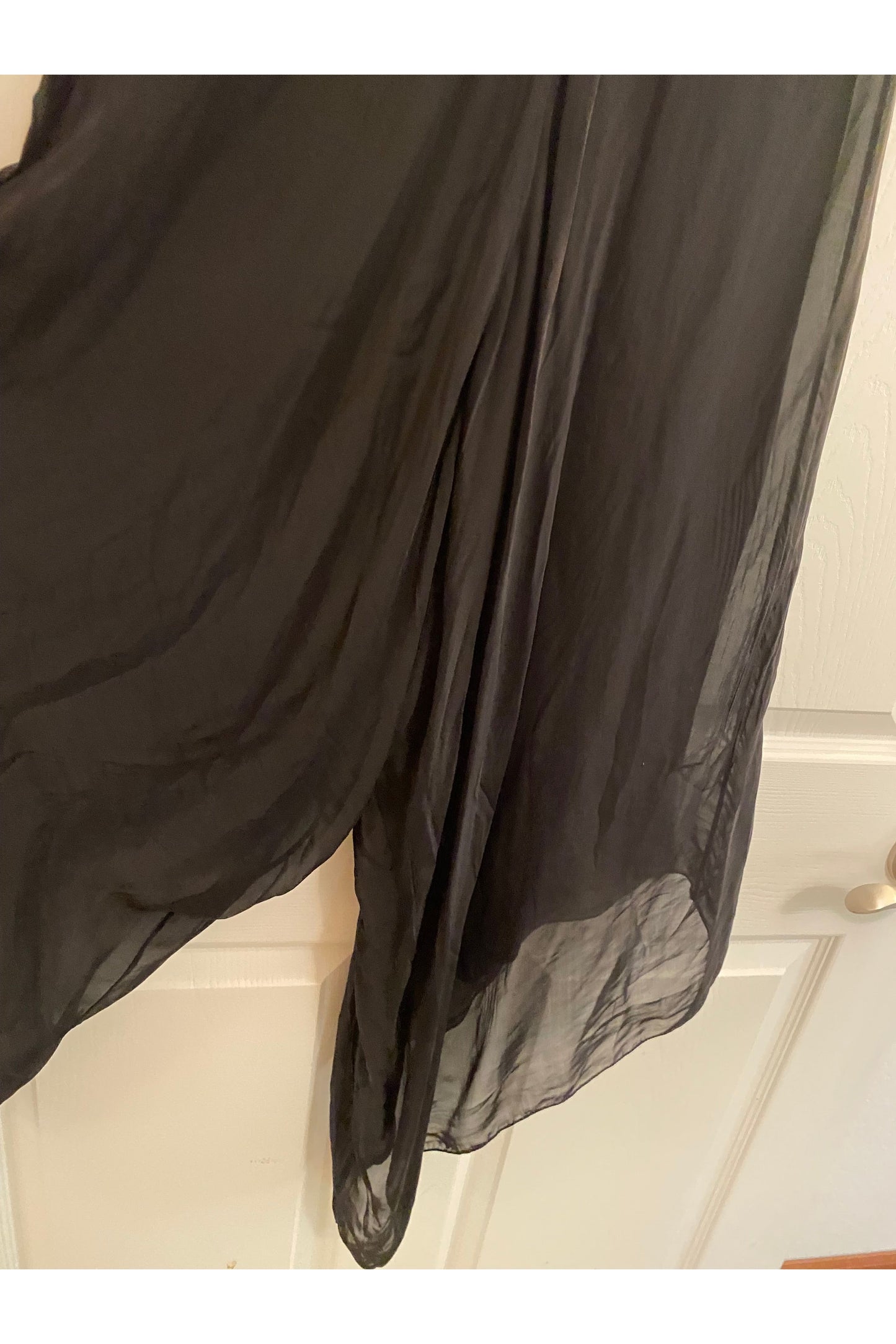 Scandal - "Nova" Tie-Strap Jumpsuit in BLACK