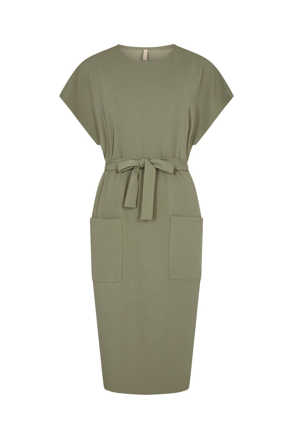 Soya Concept - Ladies Knitted Dress - Army - P25611