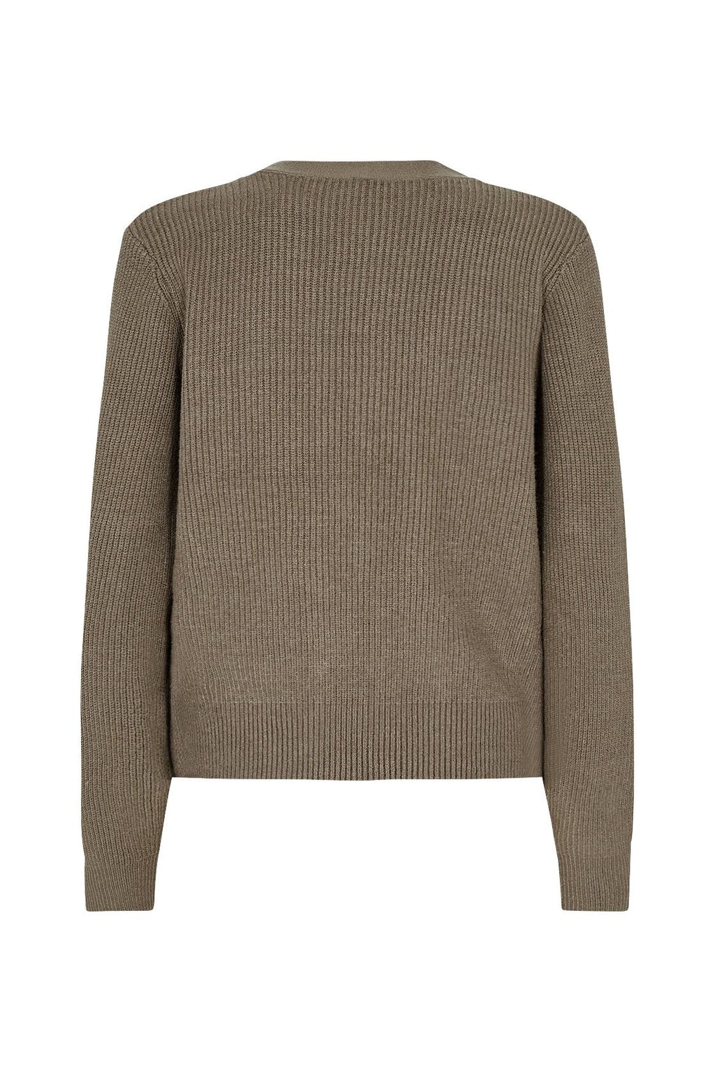SoyaConcept - Blissa 20 Button-Up Sweater - Dusky Green - 33103