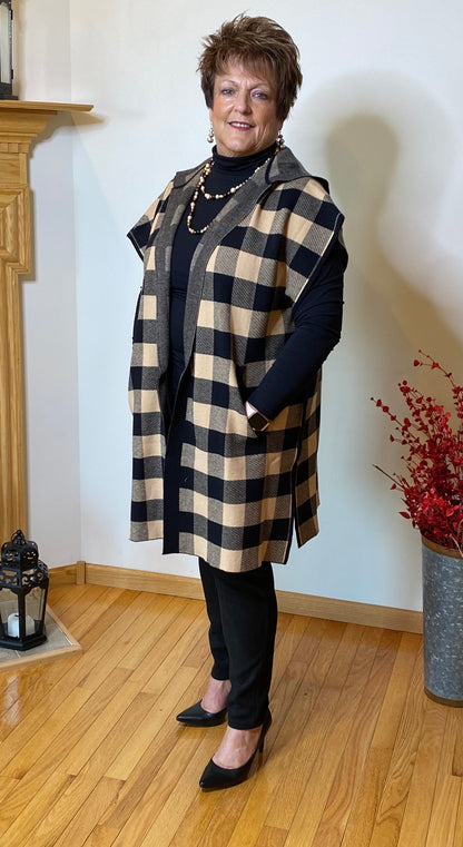 Classy Checkered Jacket