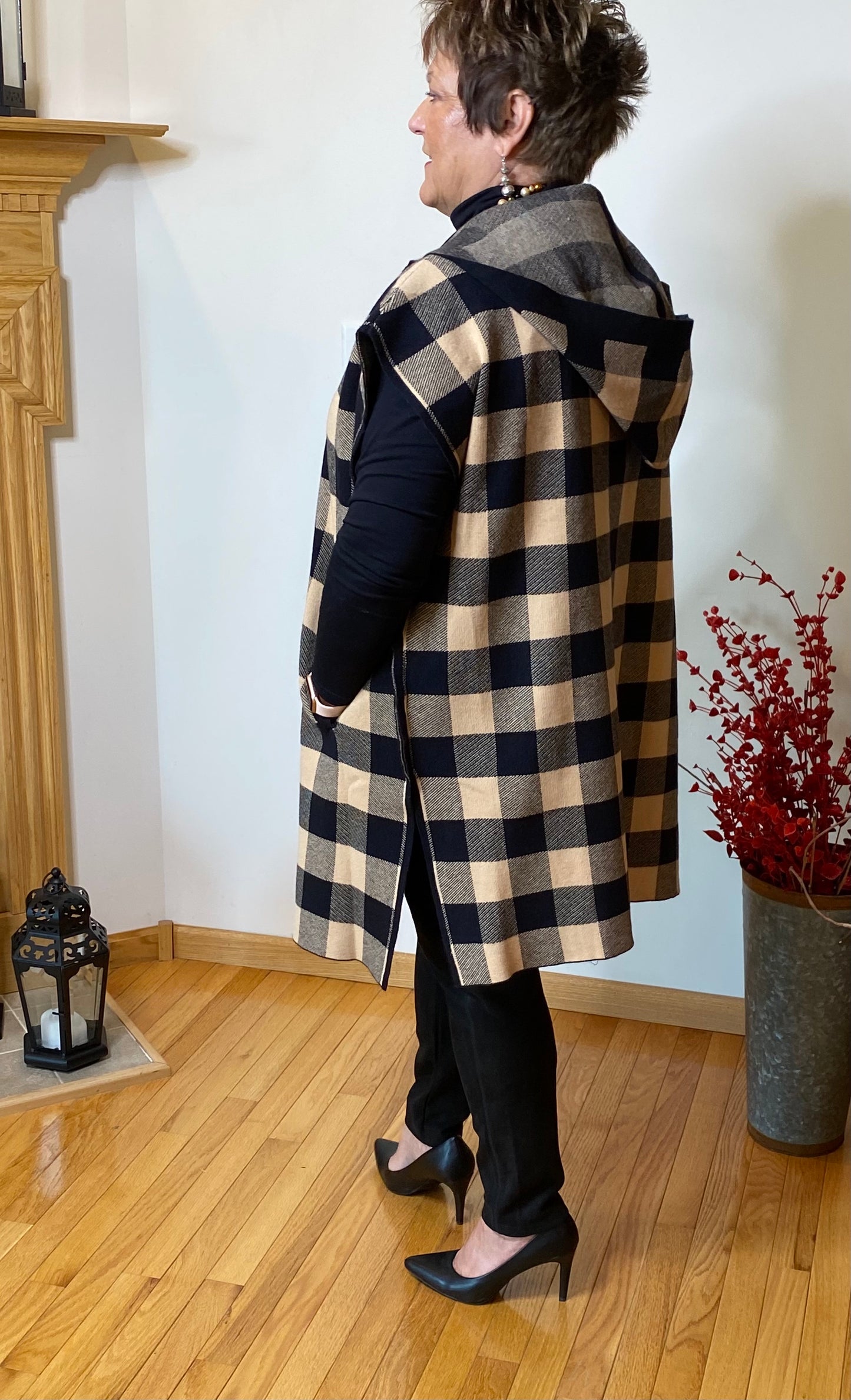 Classy Checkered Jacket