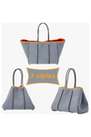 Classy Cloth - Neoprene Bag - Peanut Butter w/ White Sides