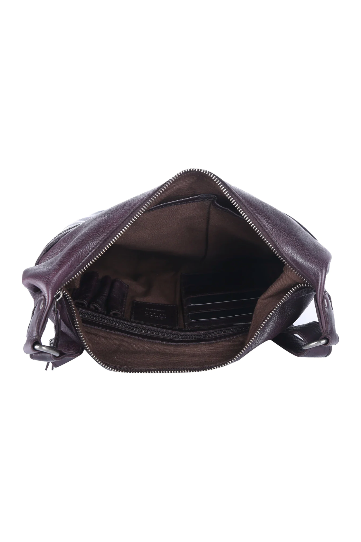 Latico Leathers - Gita Crossbody/Shoulder Bag - Charcoal