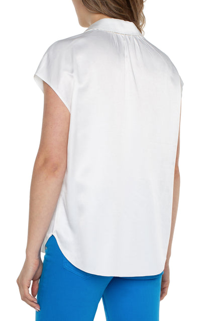 Breezy Elegance Dolman Blouse