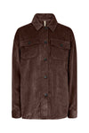 SoyaConcept - Bindi 11 - 18204 - Corduroy Shirt/Jacket - Coffee Bean