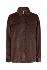SoyaConcept - Bindi 11 - 18204 - Corduroy Shirt/Jacket - Coffee Bean