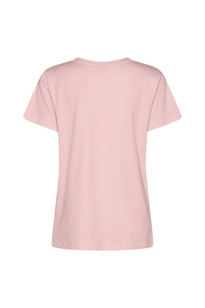 SoyaConcept - Basic T-Shirt - Pale Blush - 25689