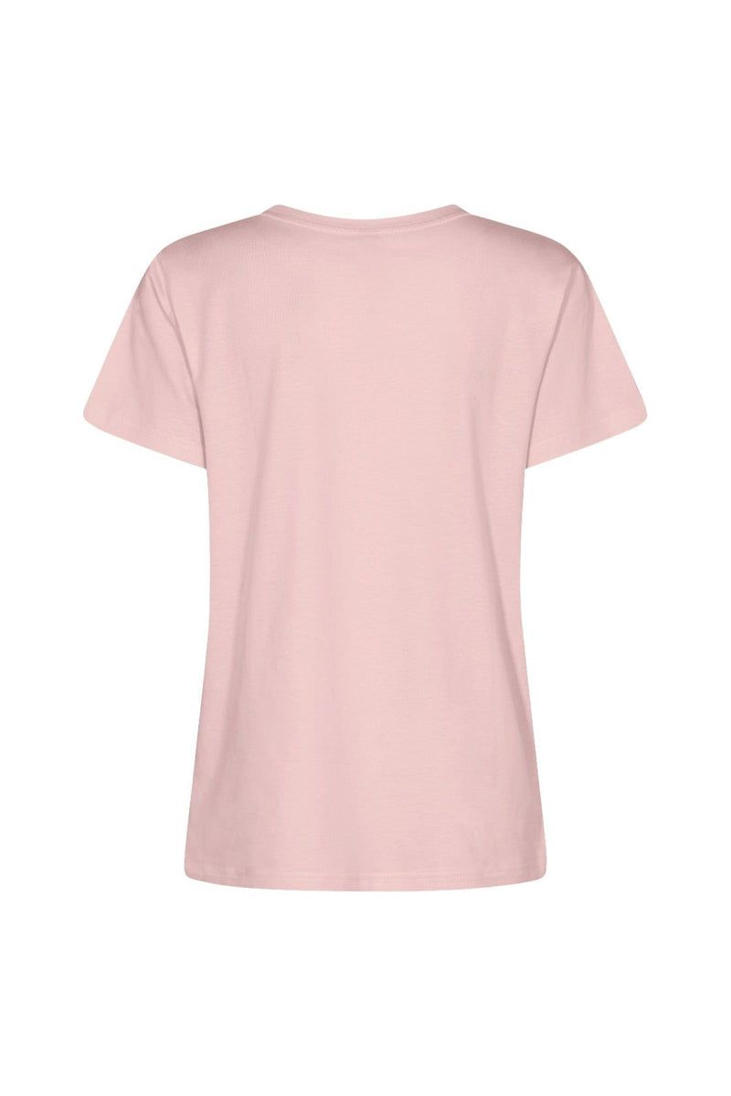 SoyaConcept - Basic T-Shirt - Pale Blush - 25689