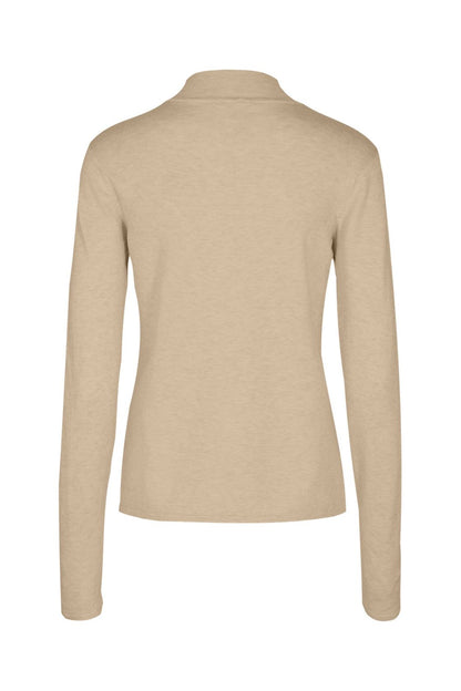 SoyaConcept - Dollie 245 - Classic Pullover Knit Lightweight Sweater - Sand - 32993 -