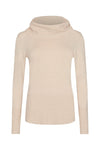 SoyaConcept - Dollie 305 - Turtleneck Pullover - Cream Melange and Blush Melange - 32994