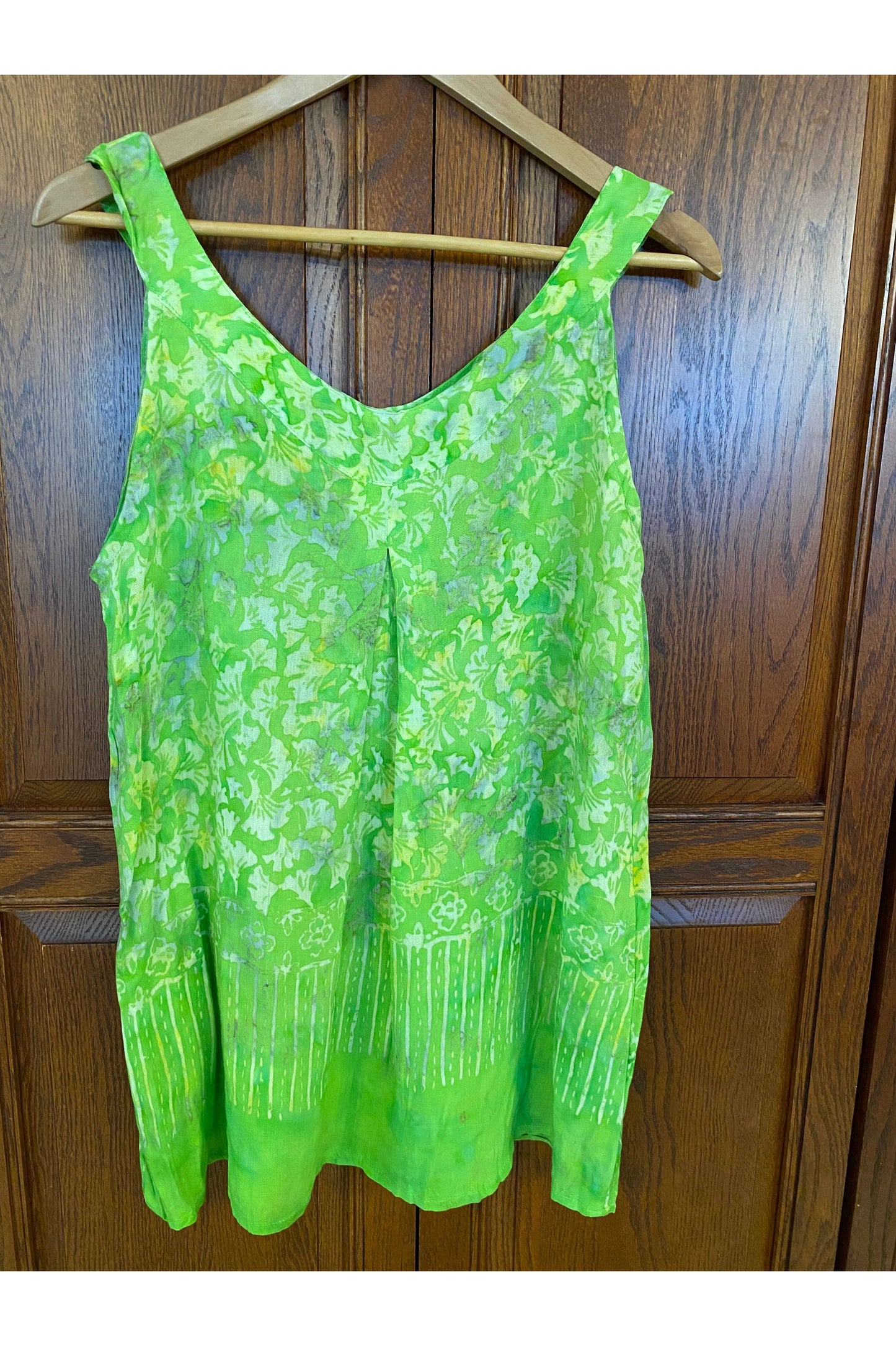 Hand Kreation - Lime Green Dressy Tank - B168