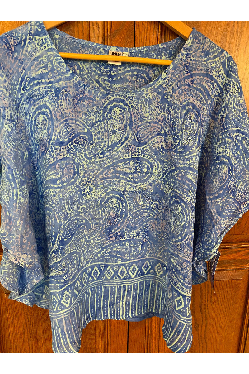 Hand Kreation - Paisley Print Top - B169