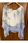 Scandal Italy - "Lav" - Marble Print Flowy Top - two color options