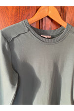 Prairie Cotton - Relaxed Fit Side Split Sweater - ST622