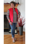 Multiples - 2 Pocket Zip Thru Collar Quilted Vest - M41208VM