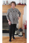 Pure Essence - Crossover Knit Jersey Tunic 436-4691