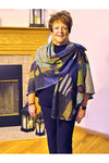 Pure Essence - Circular Shawl With Tab Holder On Top of Shoulder - Style #412-4428