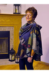 Pure Essence - Circular Shawl With Tab Holder On Top of Shoulder - Style #412-4428
