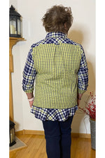 Multiples - Roll-Tab Long Sleeve 2 Pocket Button From Shirt - Multi - M12207BM