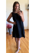 Bella Amore' - Bottom Hem Tied On Both Sides, Two Side Pockets - In Lime or Black- 3070