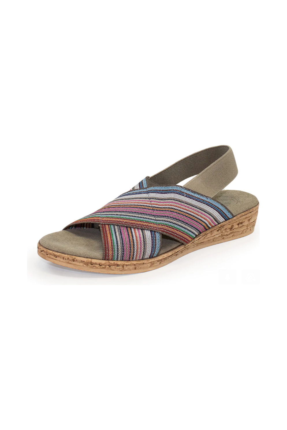 Charleston Shoe Co. - ATLANTIC - Pink Multistripe