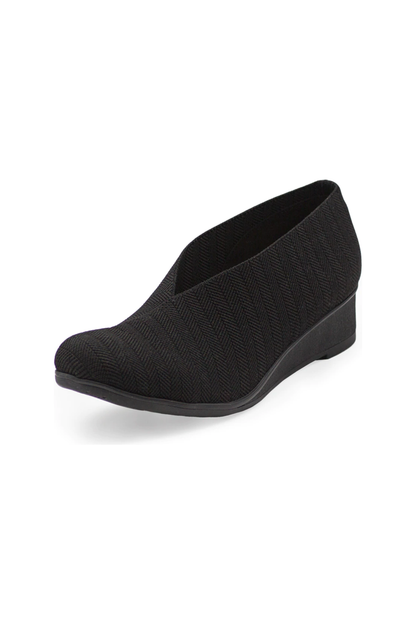 Charleston Shoe Co. - CAPE - Black Herringbone