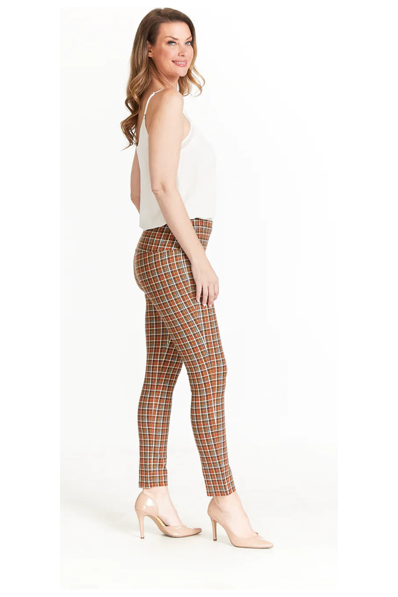 Slim-Sation - Wide Band Pull-On Ankle Legging - Multi - M42703PM/M42703PW
