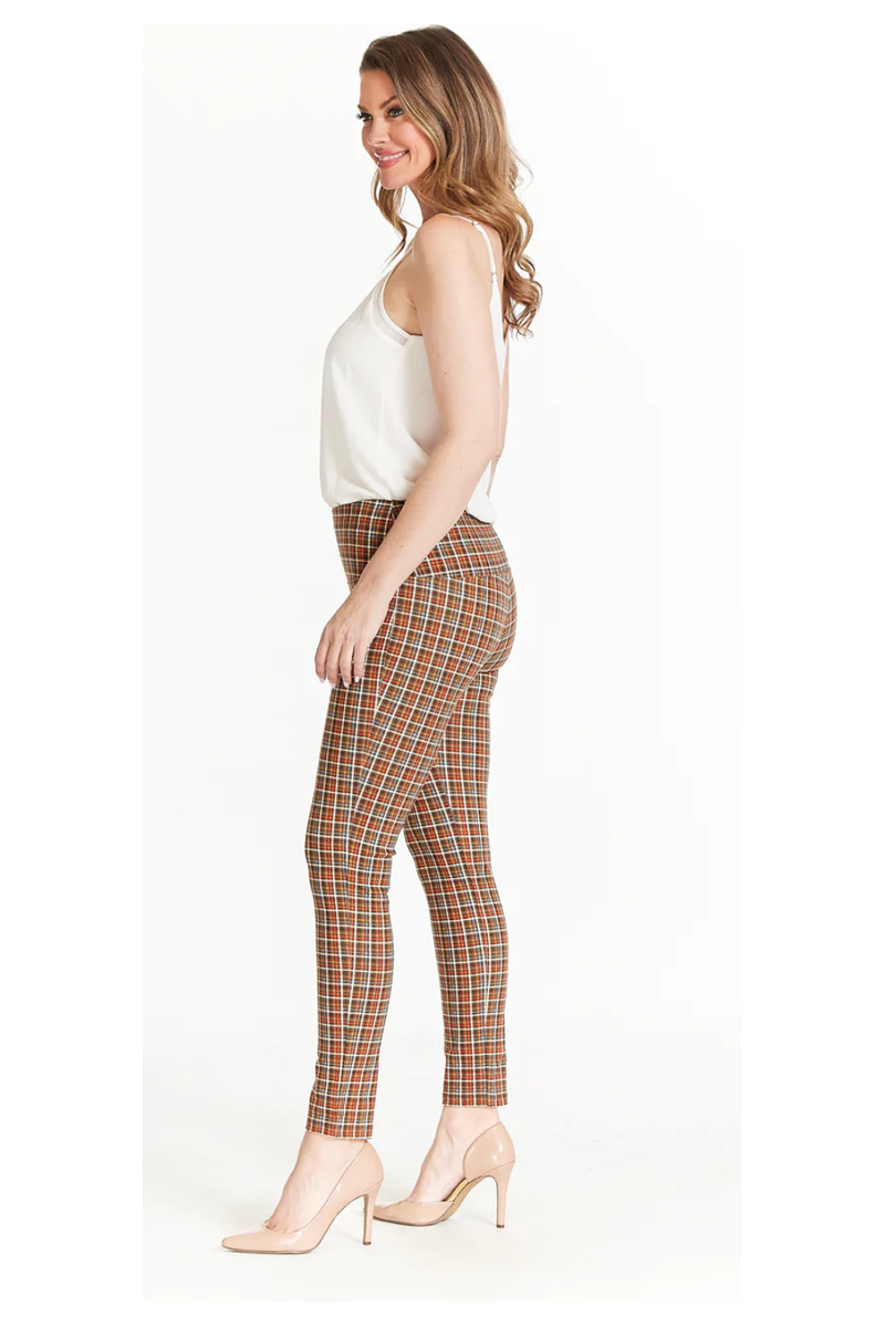 Slim-Sation - Wide Band Pull-On Ankle Legging - Multi - M42703PM/M42703PW