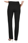 Slim-Sation - Wide Band Elastic Waist Pull-On Relaxed Leg Pant - M38711PM/M38711PW - Black and Midnight