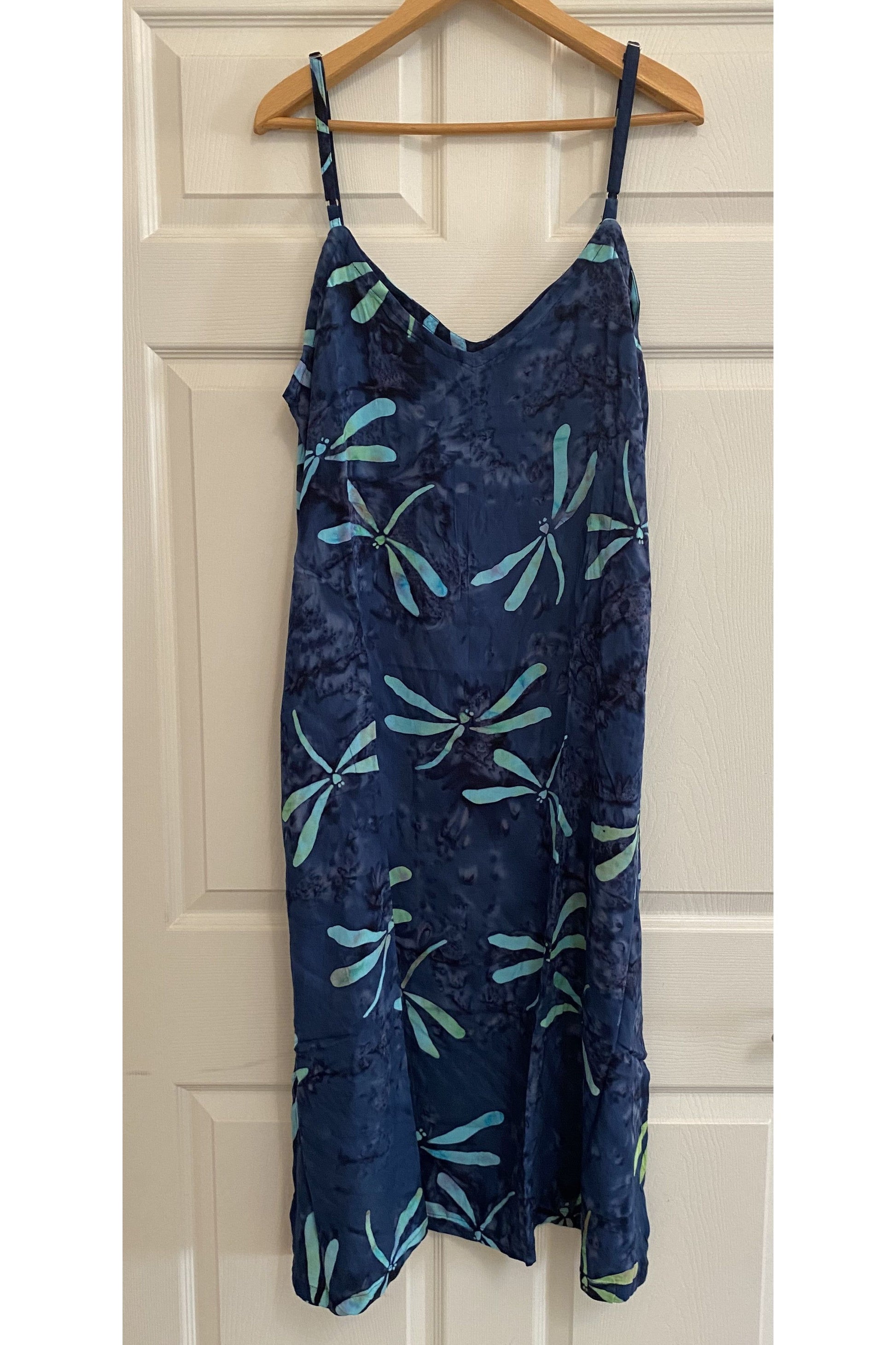 Hand Kreation - Dragonfly Maxi Dress with Adjustable Straps - Y8983 Whimsy Boutique Hand Kreation - Dragonfly Maxi Dress with Adjustable Straps - Y8983 Whimsy Boutique