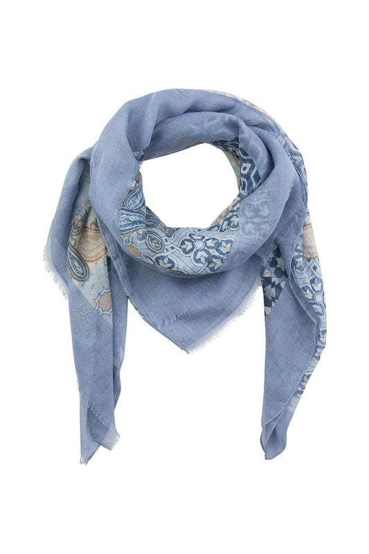 Soya Concept - Scarf - Cashmere Blue Combi - P51067