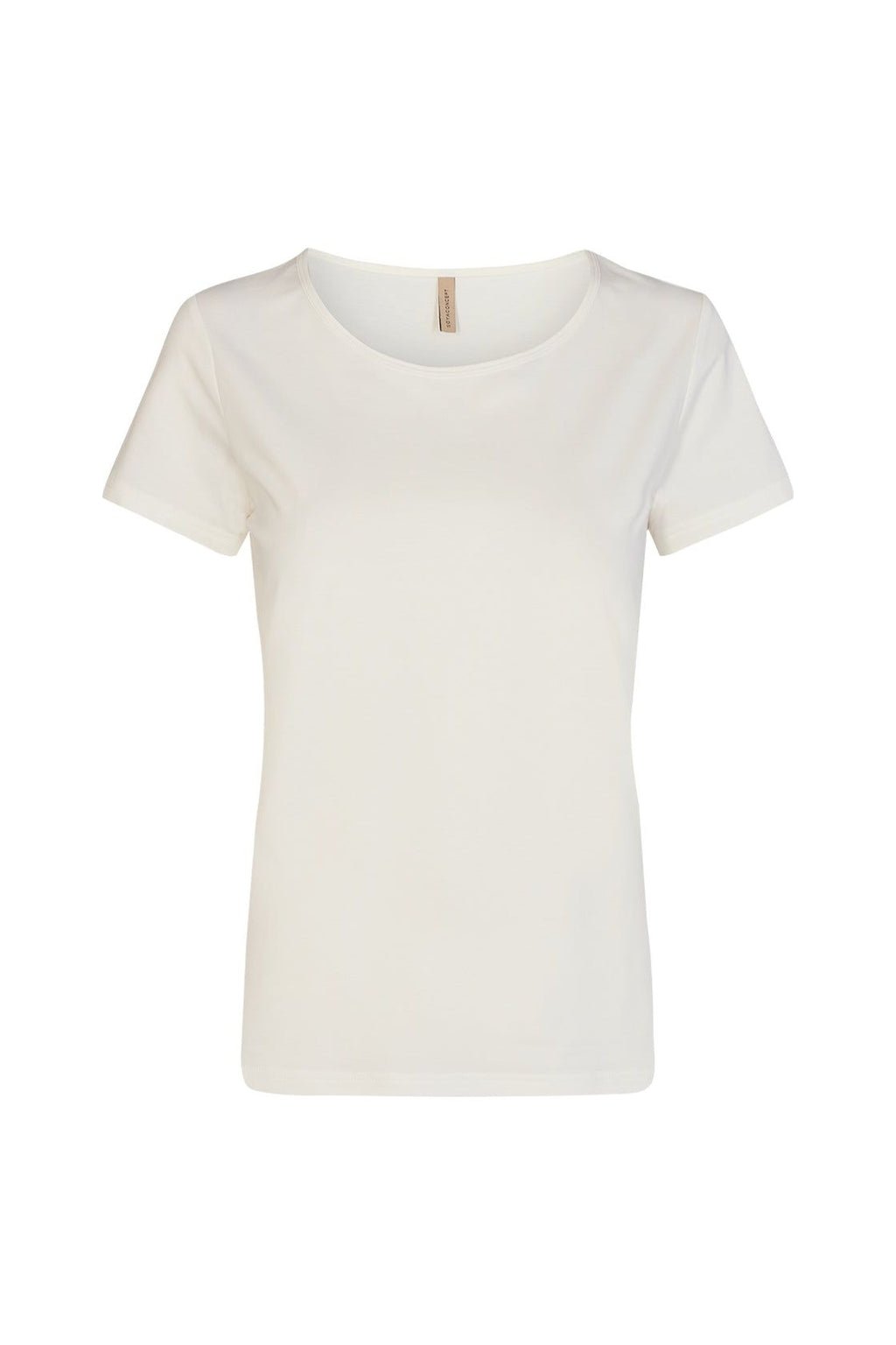 Soya Concept - Ladies Knitted Top - Off White & Frosty Green - P24740