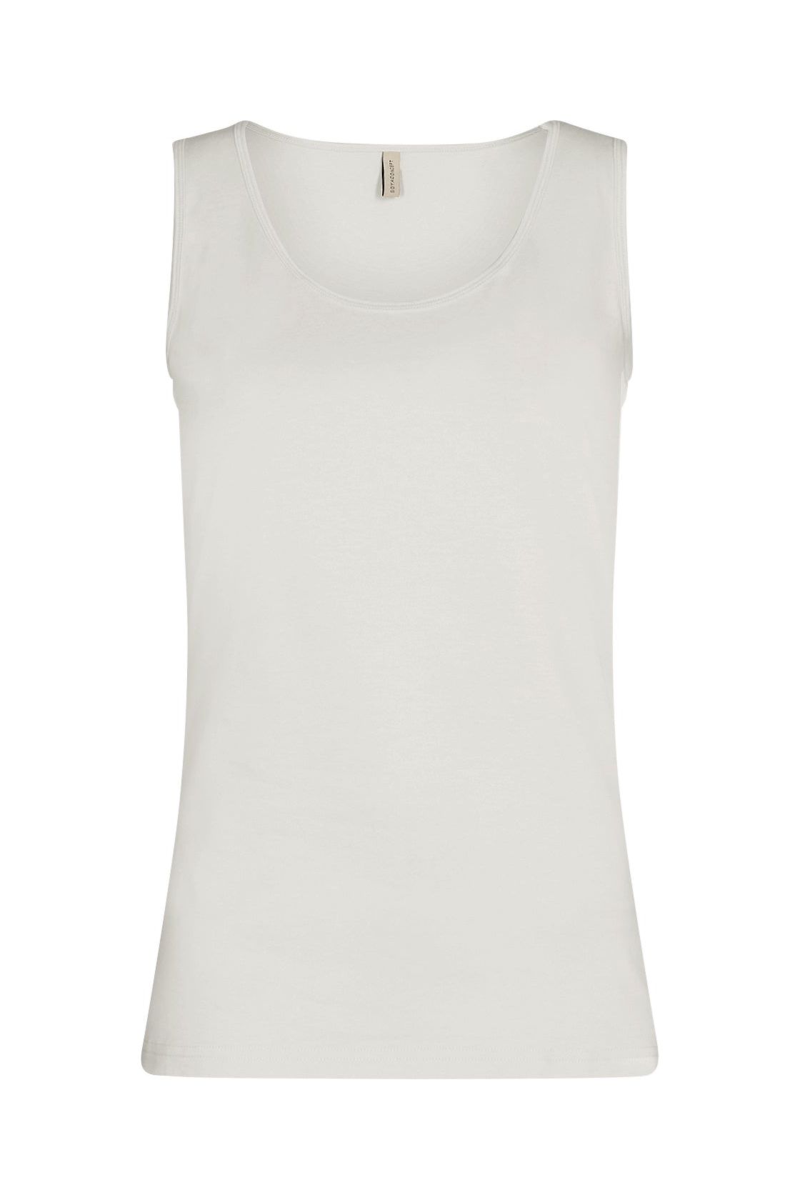 Soya Concept - Ladies Knitted Top - Off White & Rose Cloud - P25111